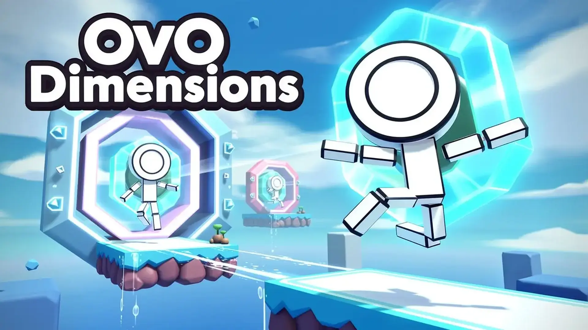 OvO Dimensions - Parkour Speedrun jogo