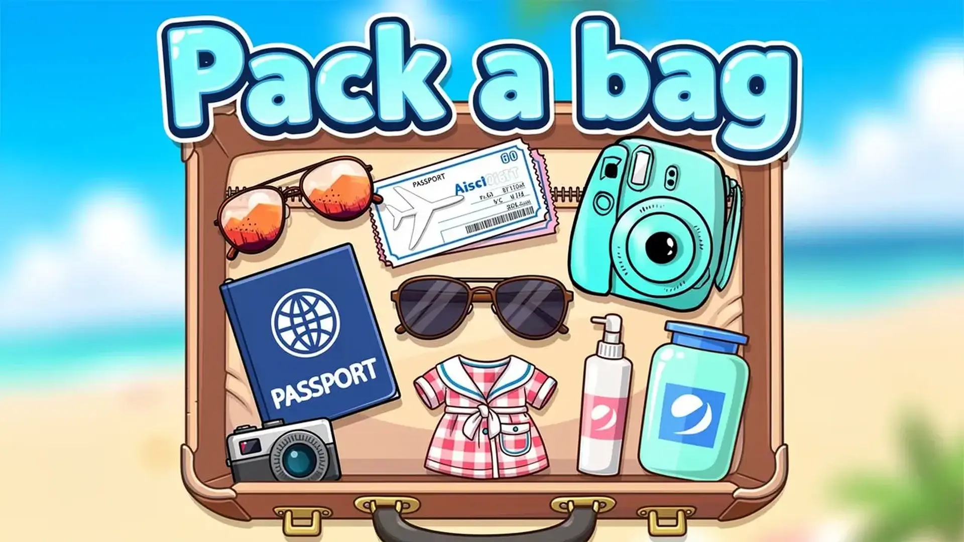 Pack a bag - Puzzle organización juego