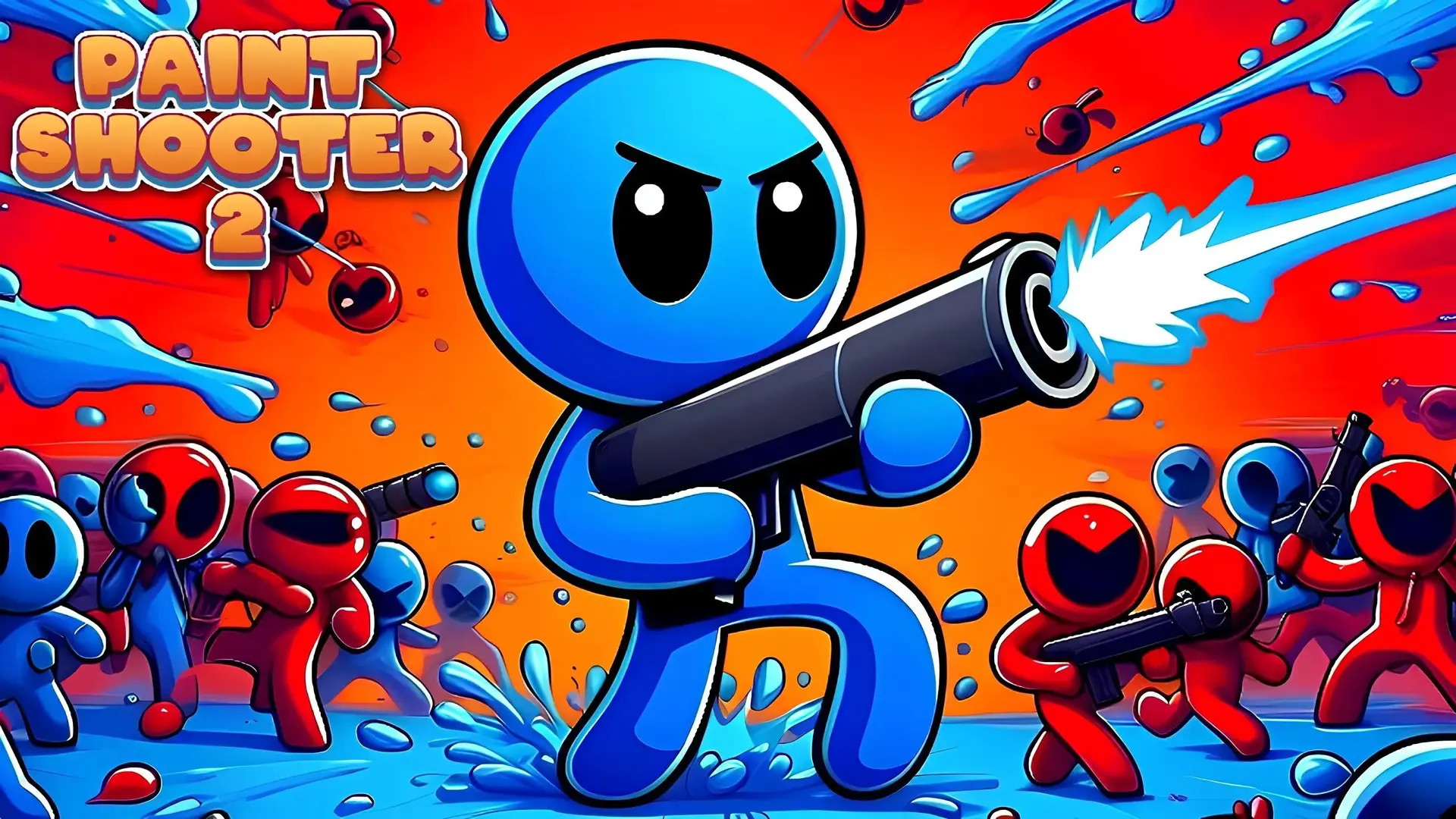 Paint Shooter - Shooter estratégico juego