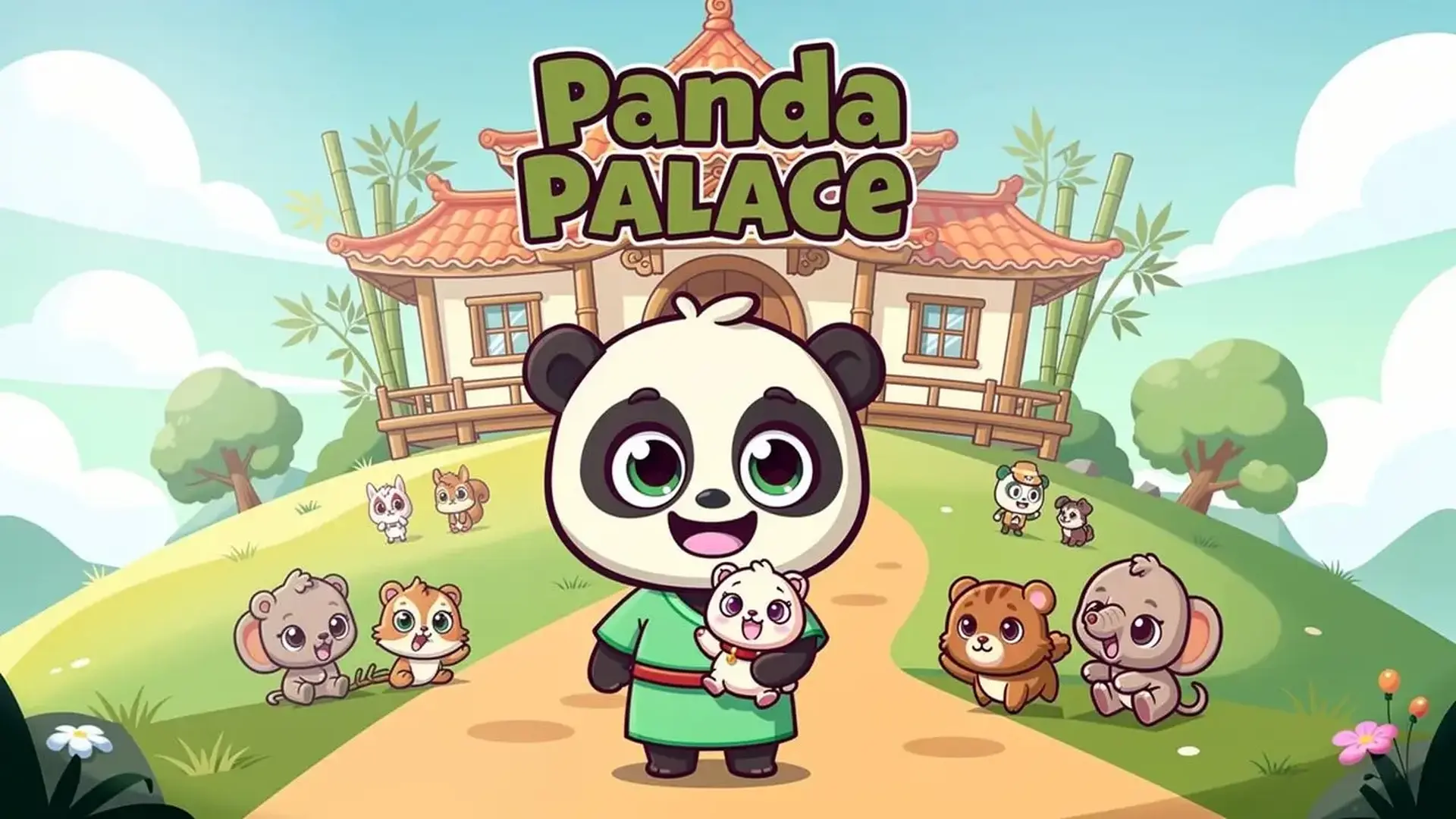 Panda Palace - 沉浸式动物护理模拟经营 免费建造熊猫乐园，养成萌宠，乐趣无穷！ 游戏