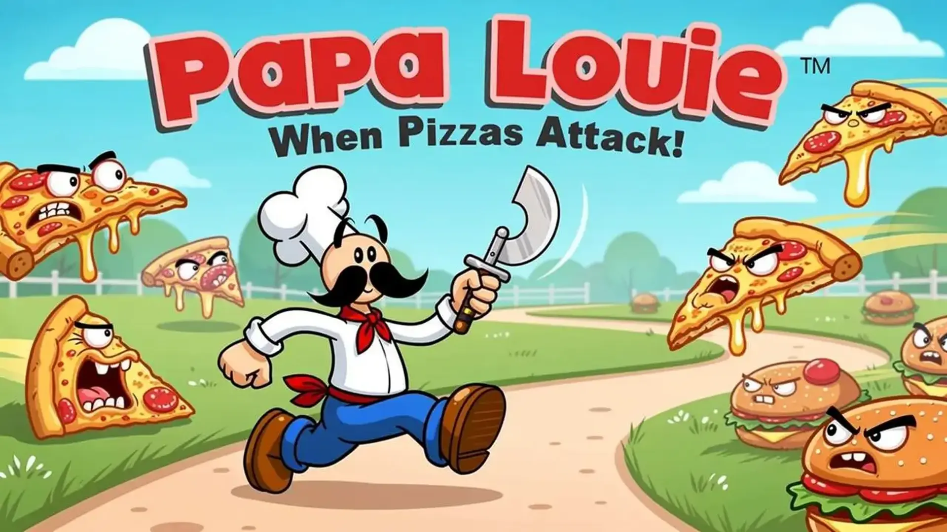 Papa Louie: When Pizzas Attack - jeu de Plateforme d'action rétro