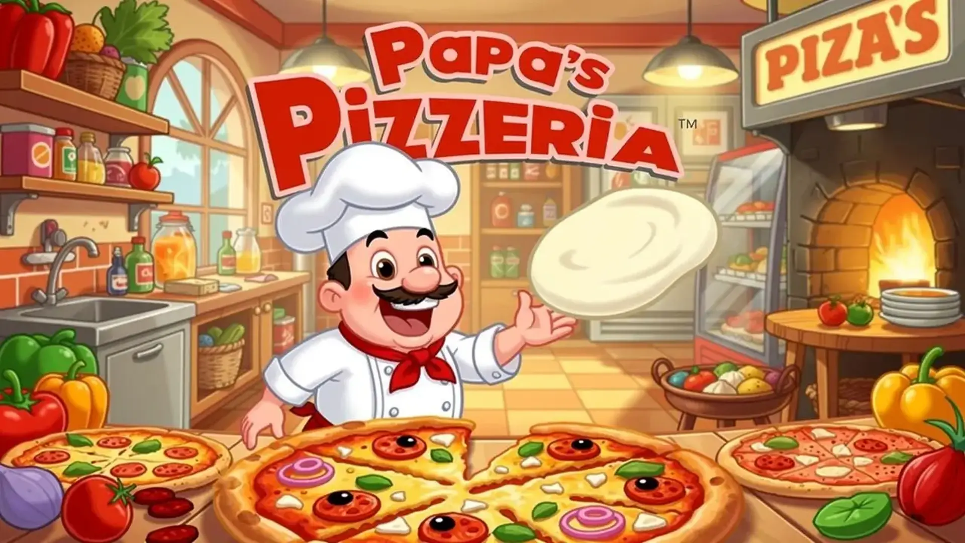 Papa's Pizzeria - Simulador Cocina juego