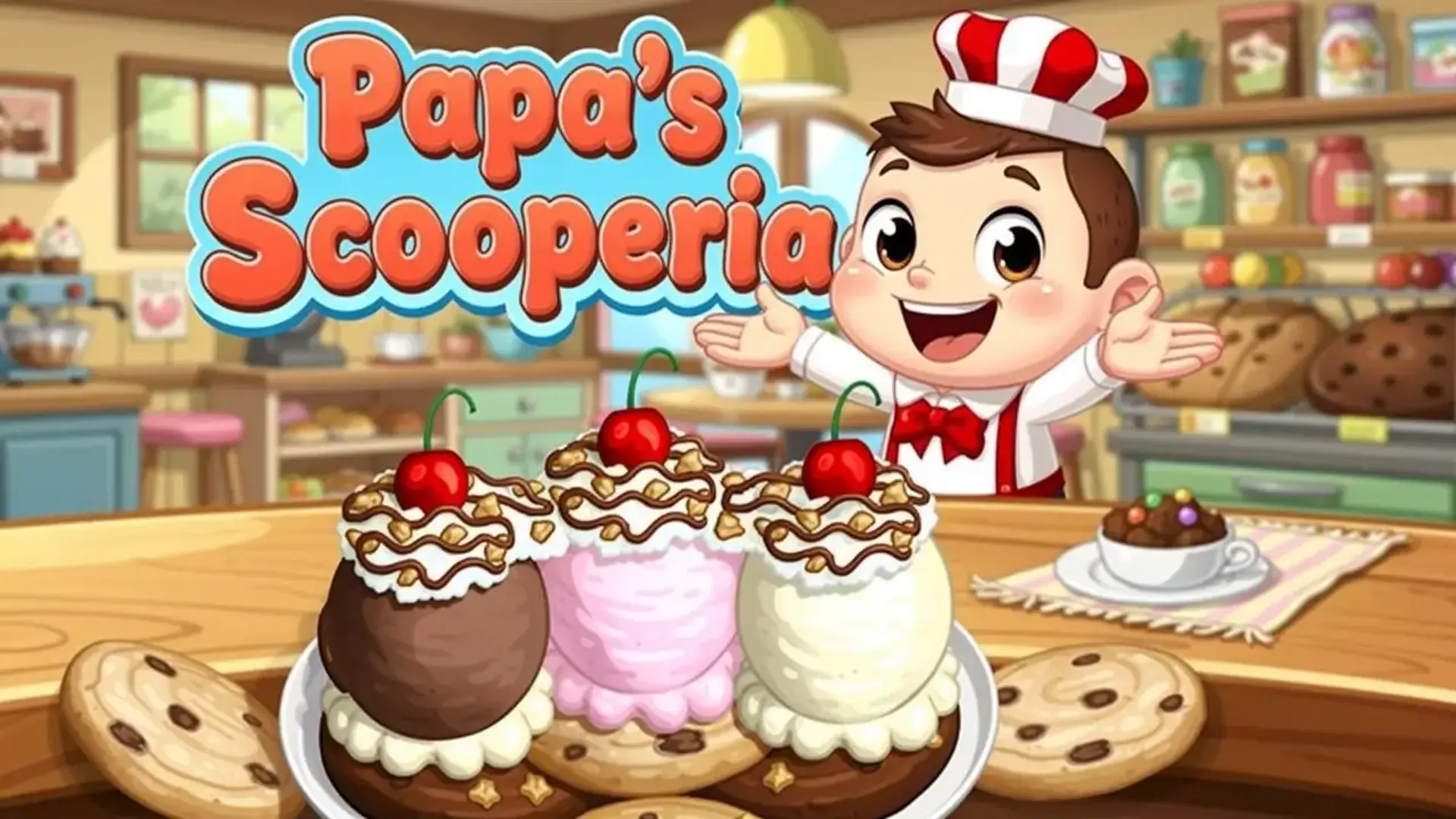 Papa's Scooperia - Simulador Cocina juego