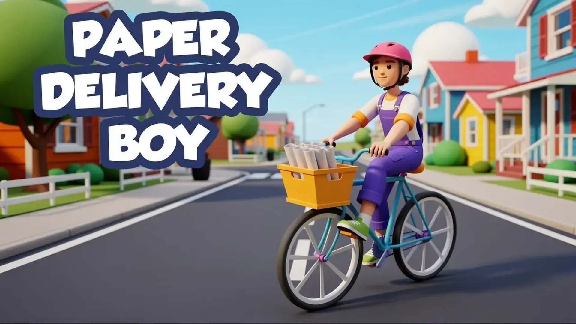 Paper Delivery Boy - Arcade acción 3D juego