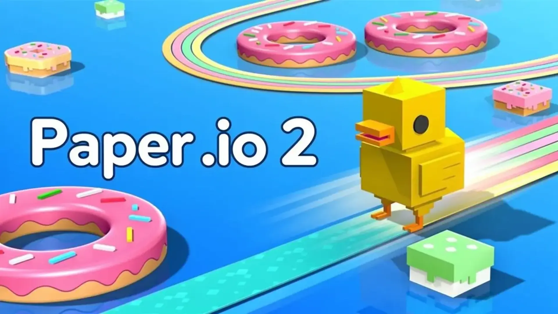Paper.io 2 - لعبة استراتيجية IO وسّع منطقتك
