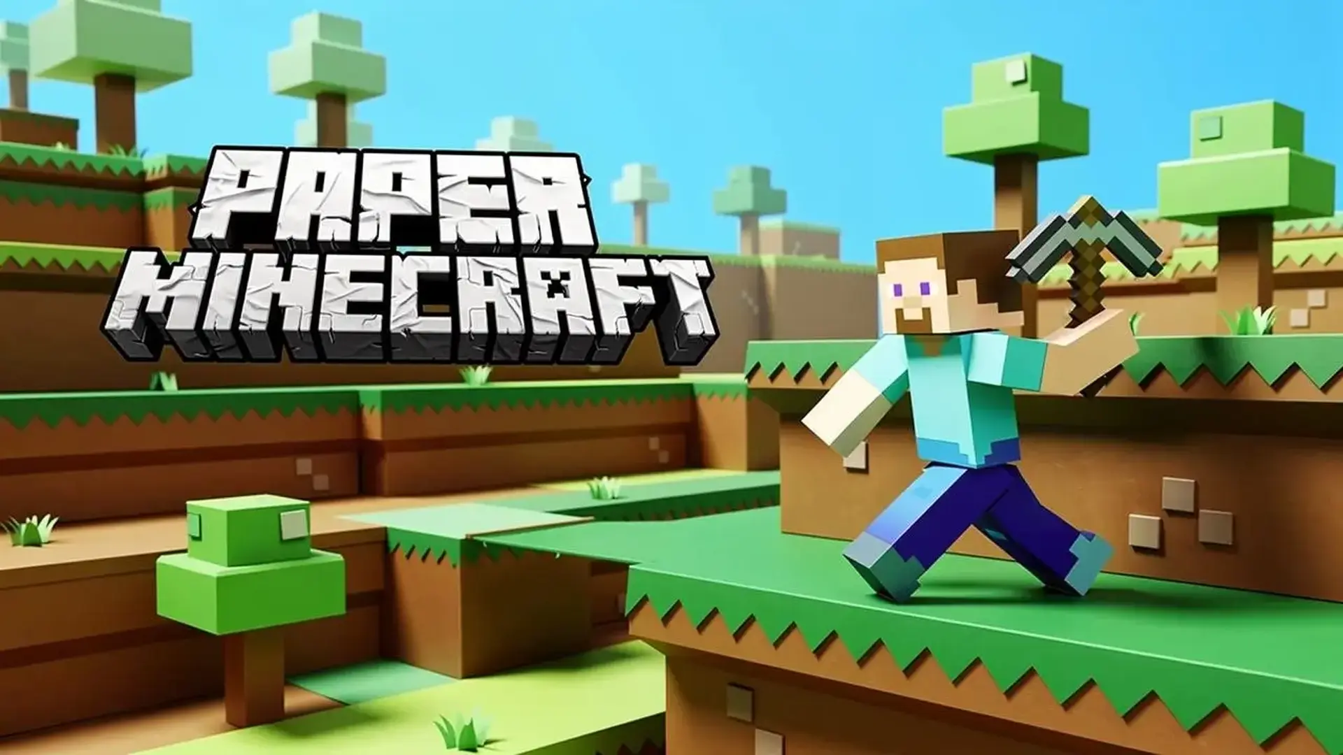 Paper Minecraft - Sandbox 2D Construção jogo