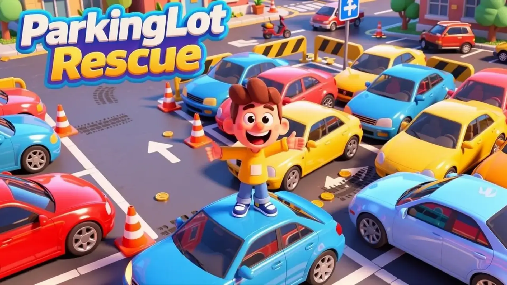 ParkingLot Rescue - solve traffic gridlocks game