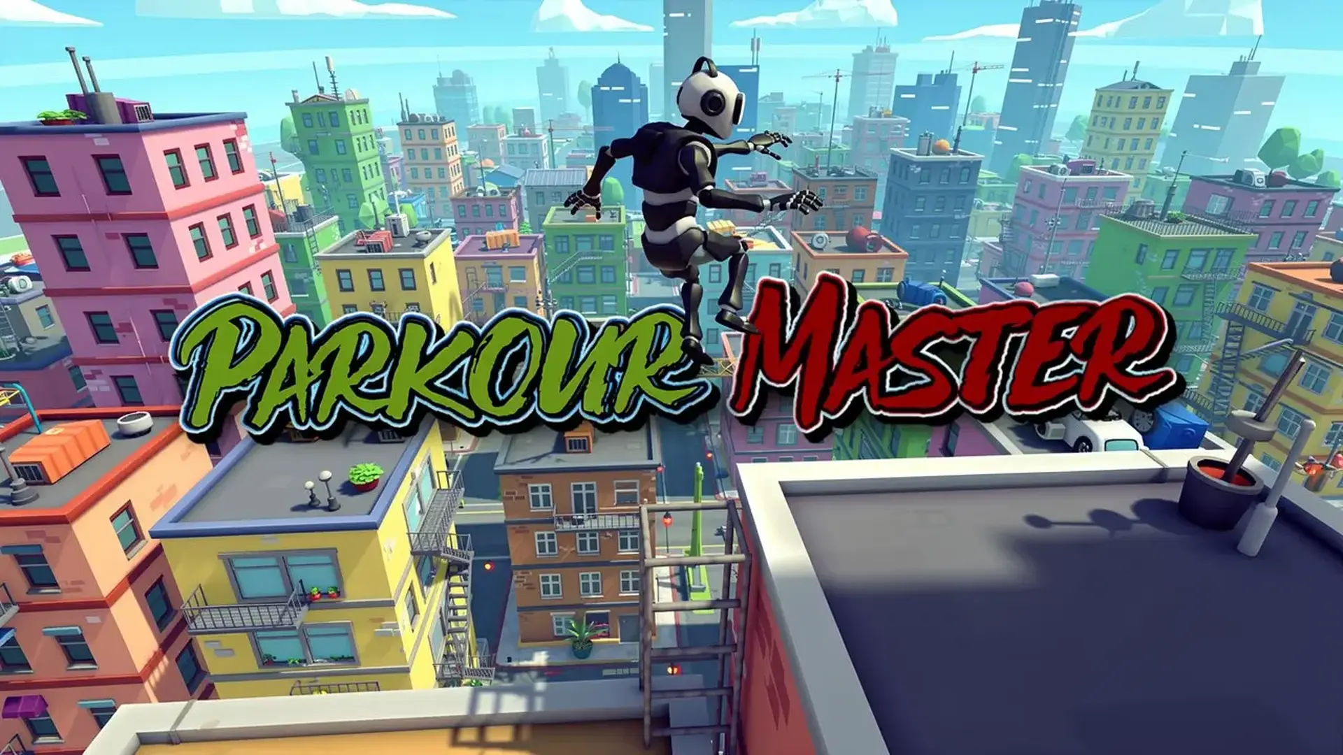 Parkour Master - 极限3D跑酷挑战 穿梭高楼，指尖上的都市跑酷冒险 游戏