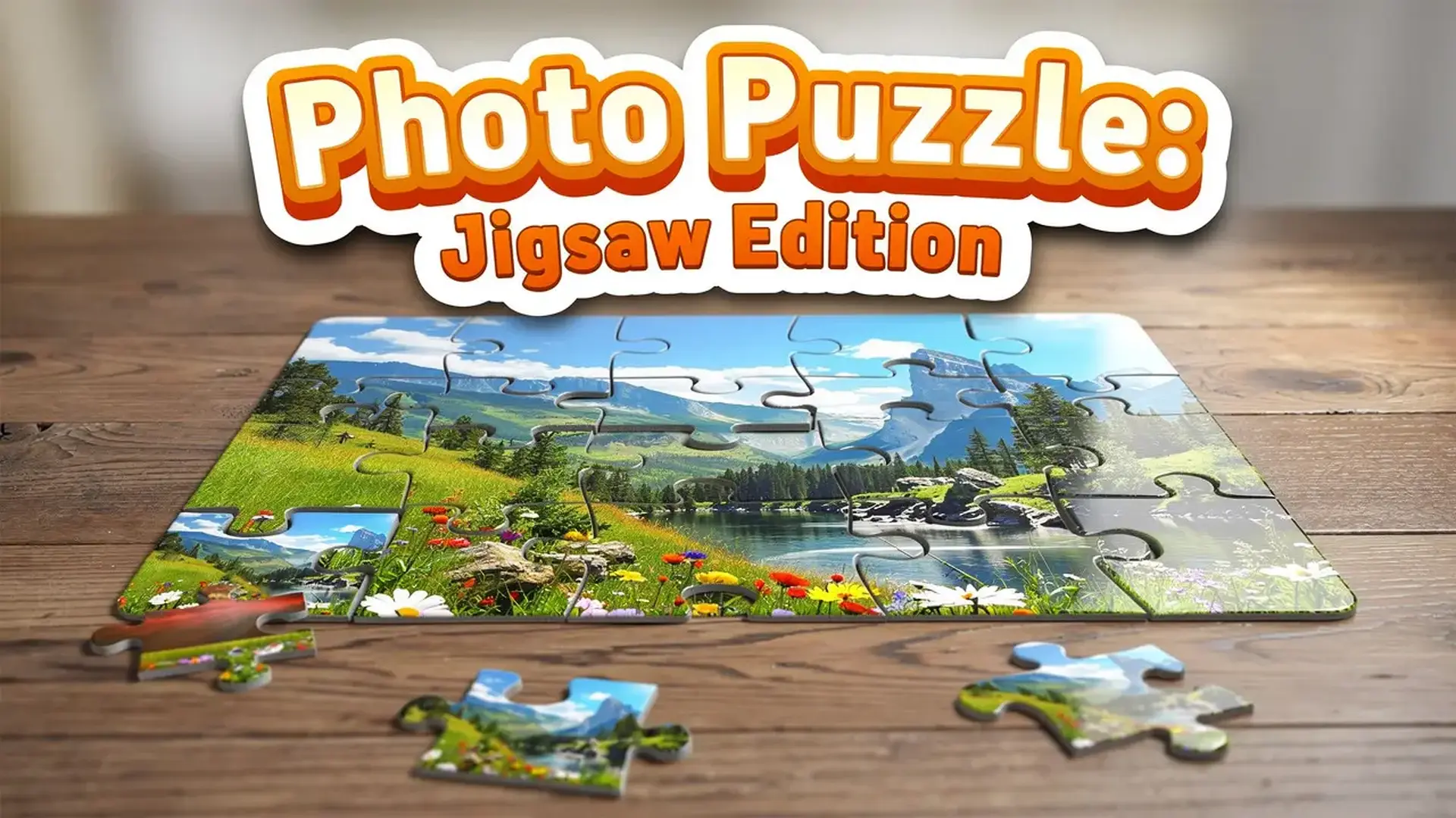Photo Puzzle: Jigsaw Edition - 本格ジグソーパズル：840ピースの難問から対戦モードまで楽しめる究極の無料脳トレゲーム。 ゲーム