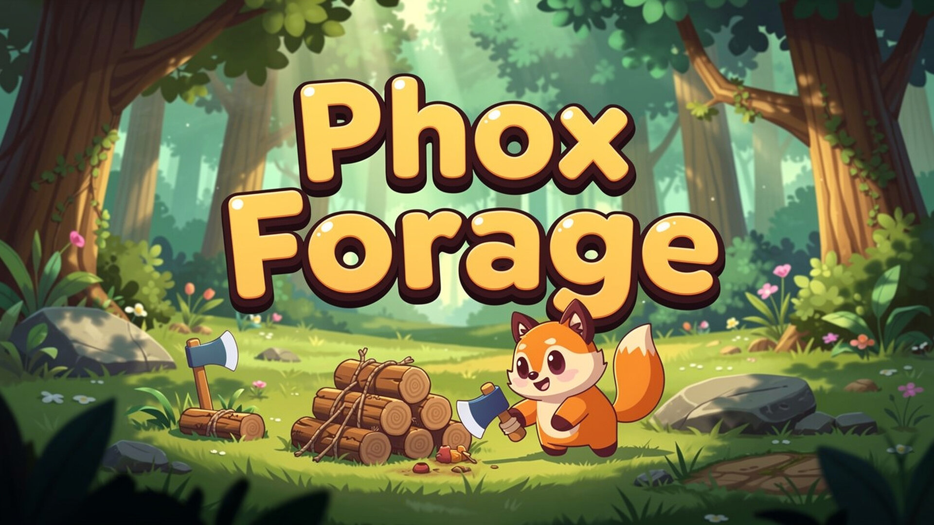 Phox Forage - 癒やしの森で商売を始めよう！資源を集めてアイテムを作る、のんびり遊べるクラフト経営シミュレーション。 ゲーム