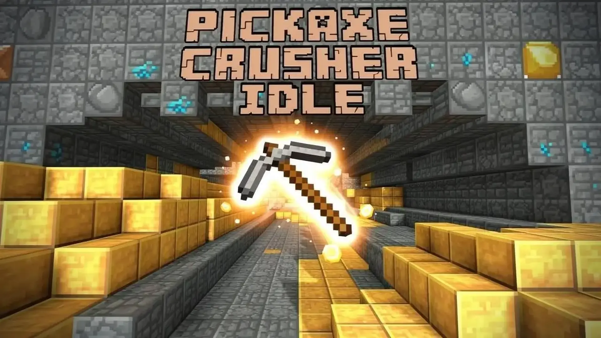 Pickaxe Crusher Idle - 深度放置挖矿冒险，升级镐头粉碎岩石，解锁声望系统，轻松登顶矿业霸主！ 游戏