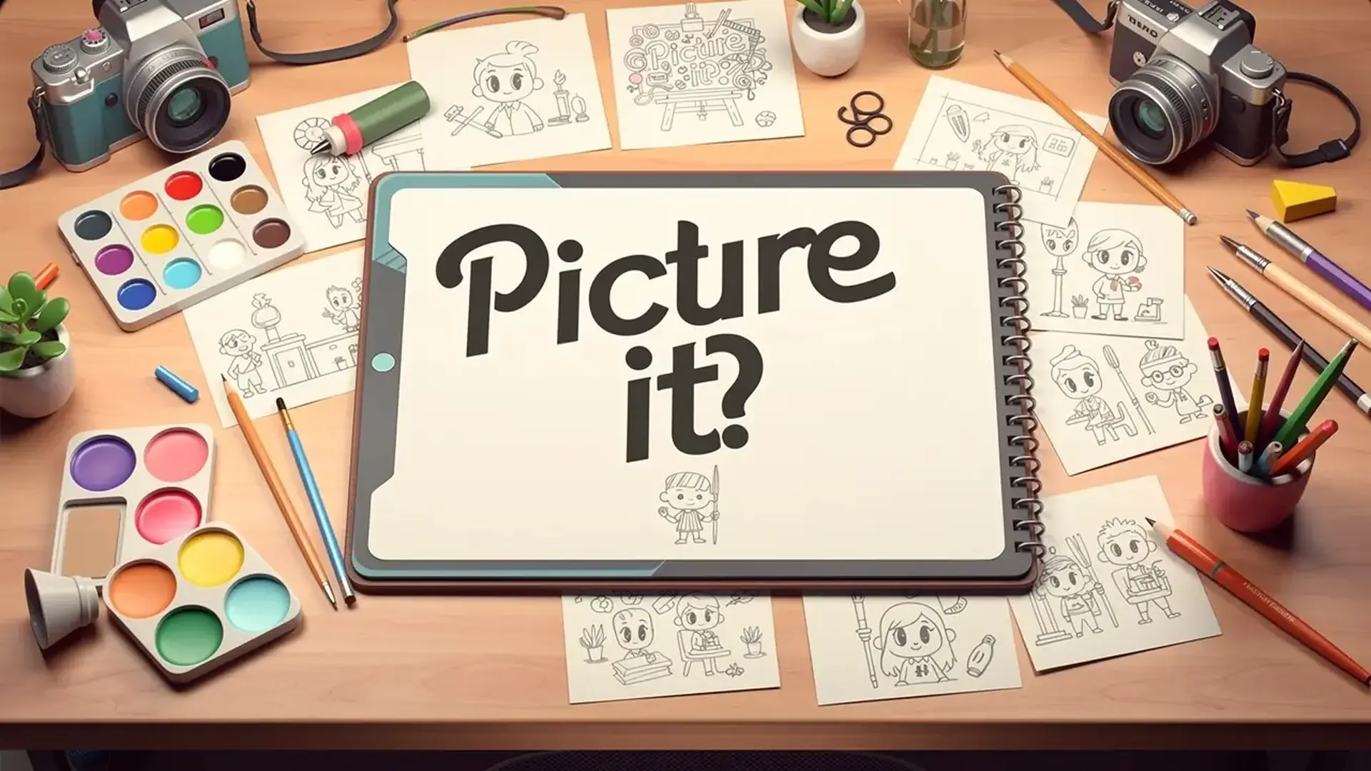 Picture it? - لعبة ألغاز بصرية