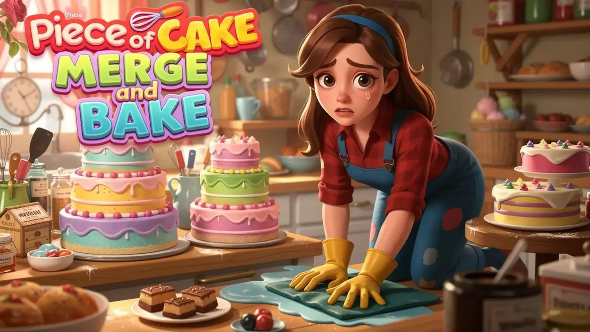 Piece of Cake: Merge and Bake - Puzle fusión casual juego