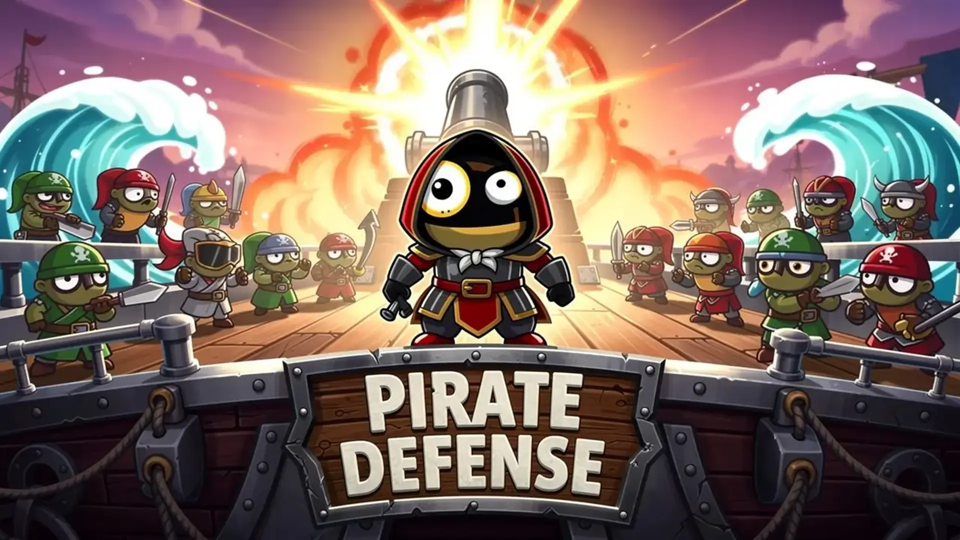 Pirate Defense - Tower Defense Estrategia juego