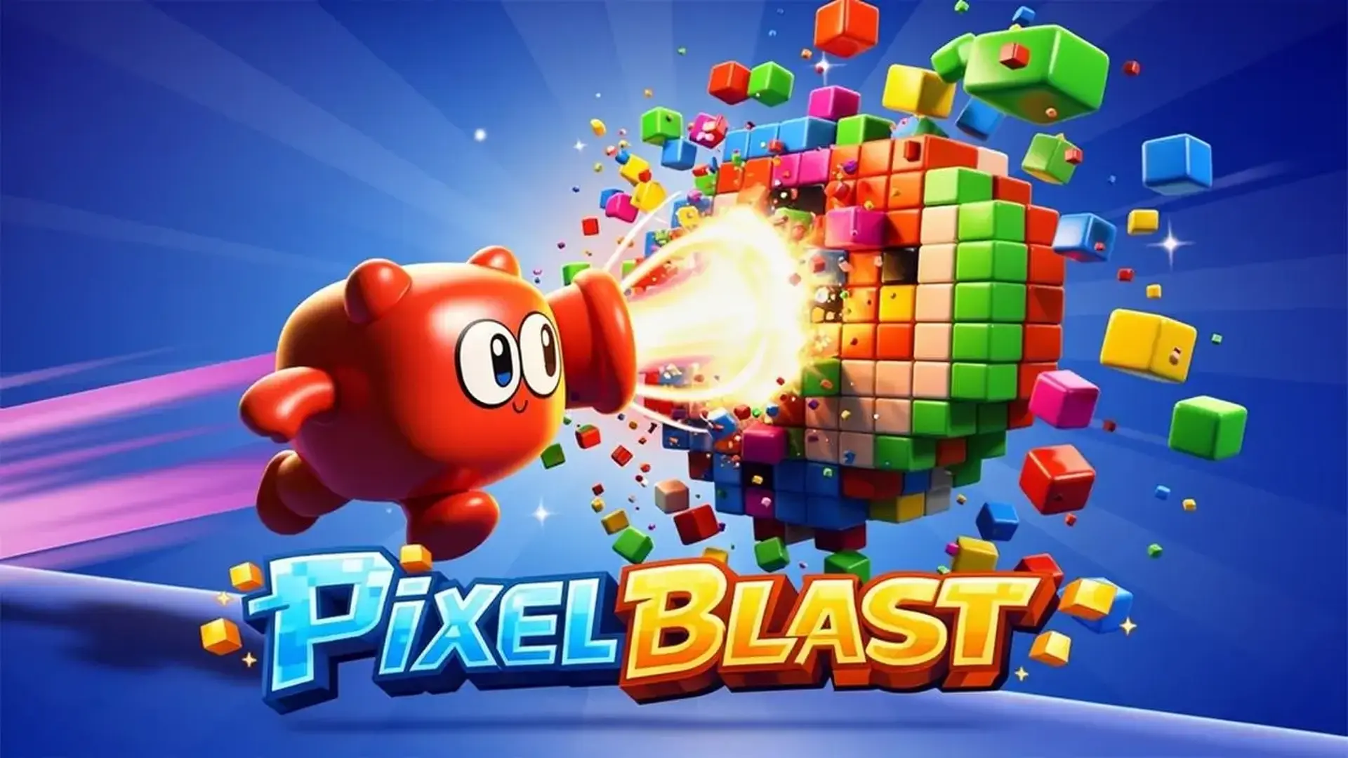 Pixel Blast - Puzles física juego