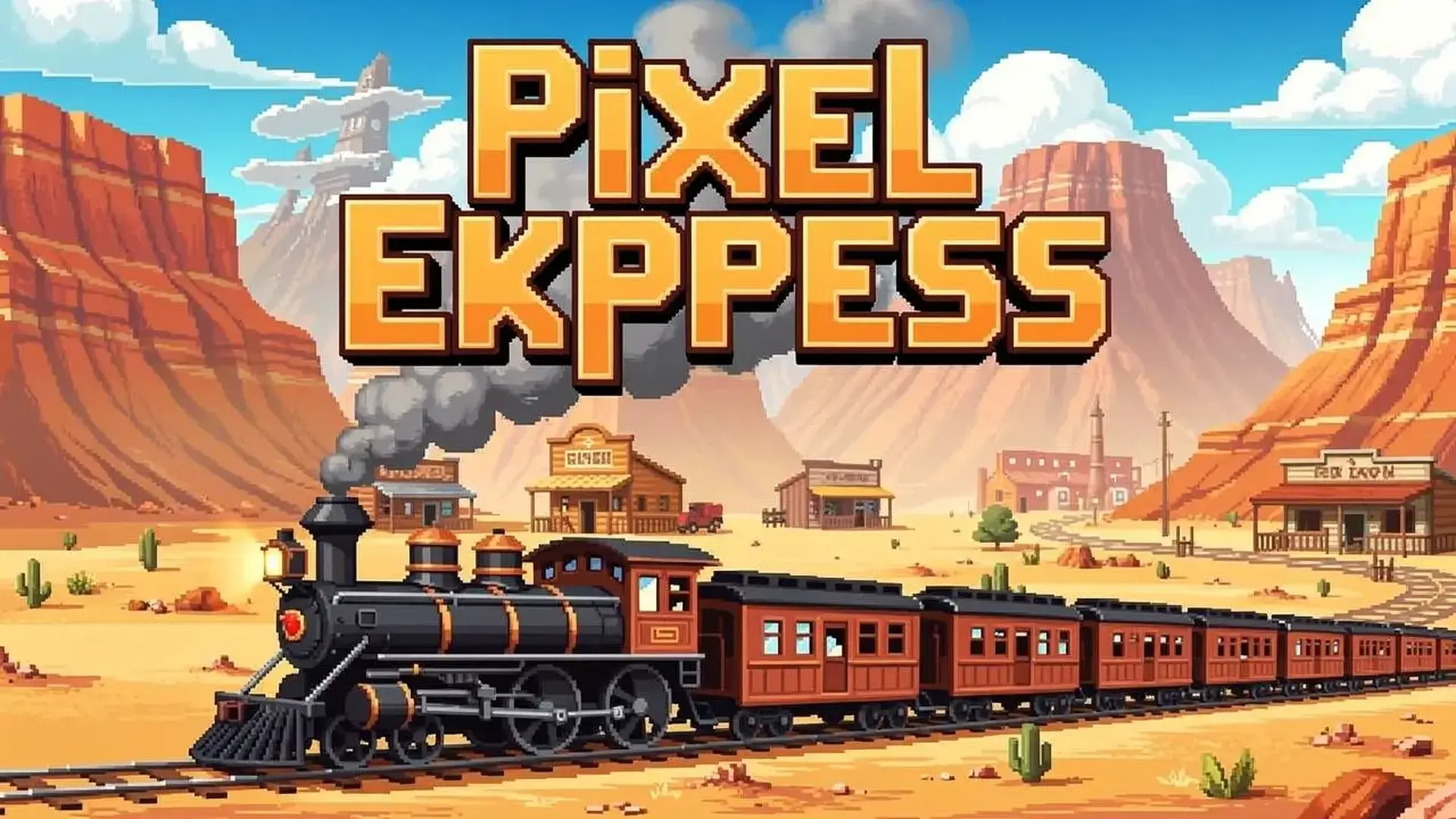 Pixel Express - Estrategia trenes juego