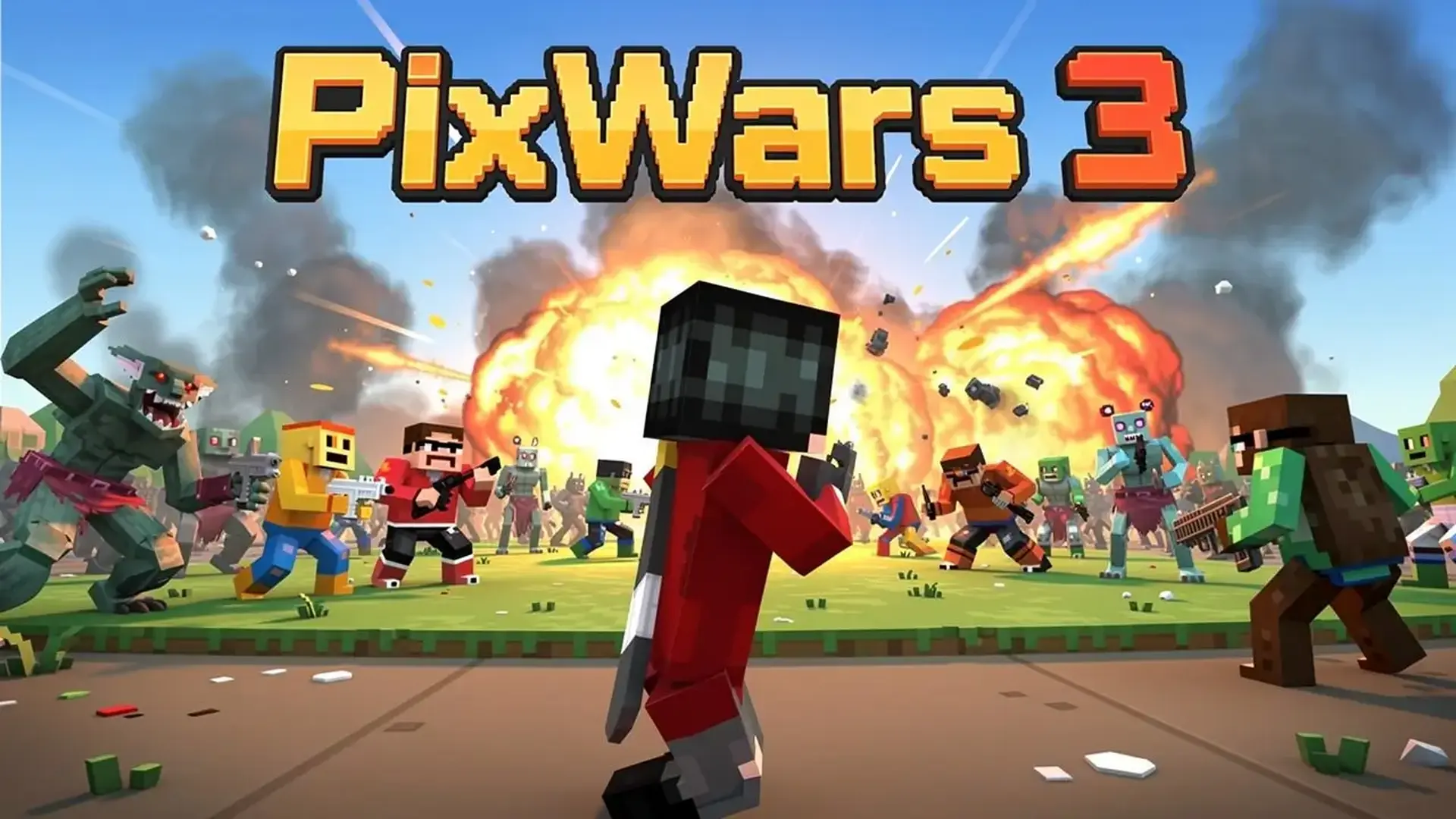 PixWars 3 - FPS Voxel juego