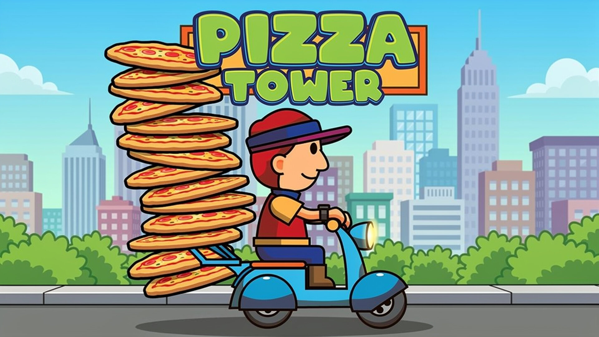 Pizza Tower - Plataformas 2D alta velocidad juego