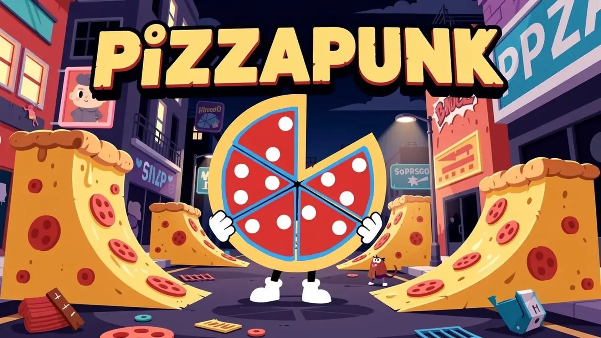 Pizzapunk - Arcade isométrico precisión juego