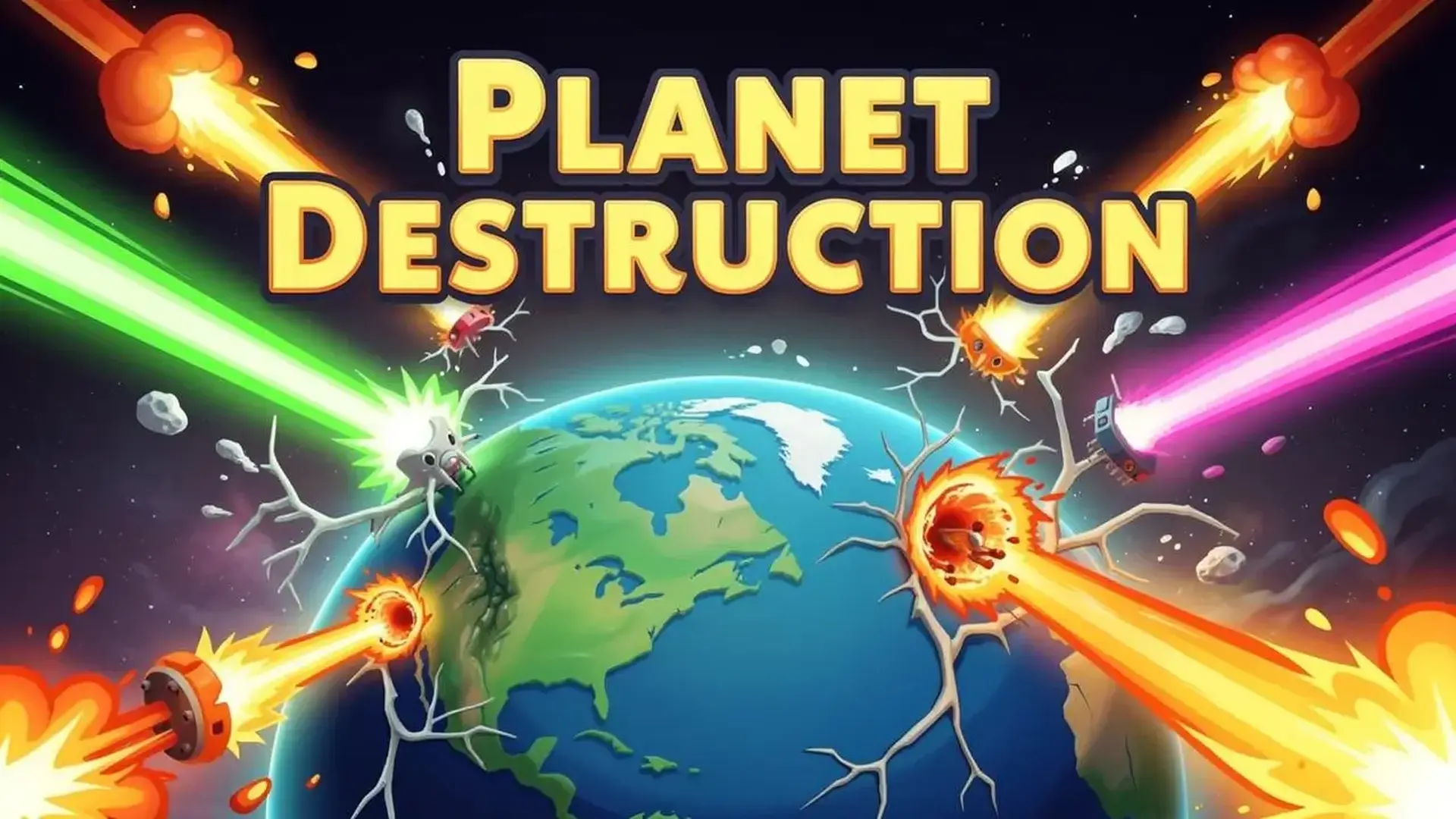 Planet Destruction - Sandbox destrucción juego
