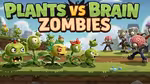Plants vs Brain Zombies - العب أونلاين
