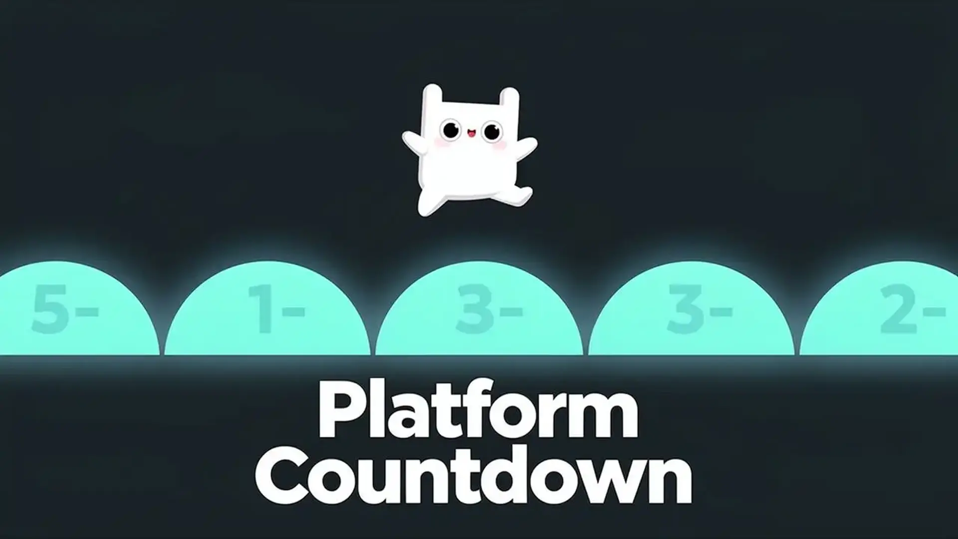 Platform Countdown - 烧脑逻辑平台跳跃，精准计算你的每一步，在步数耗尽前挑战 Robert Alvarez 的经典解谜！ 游戏