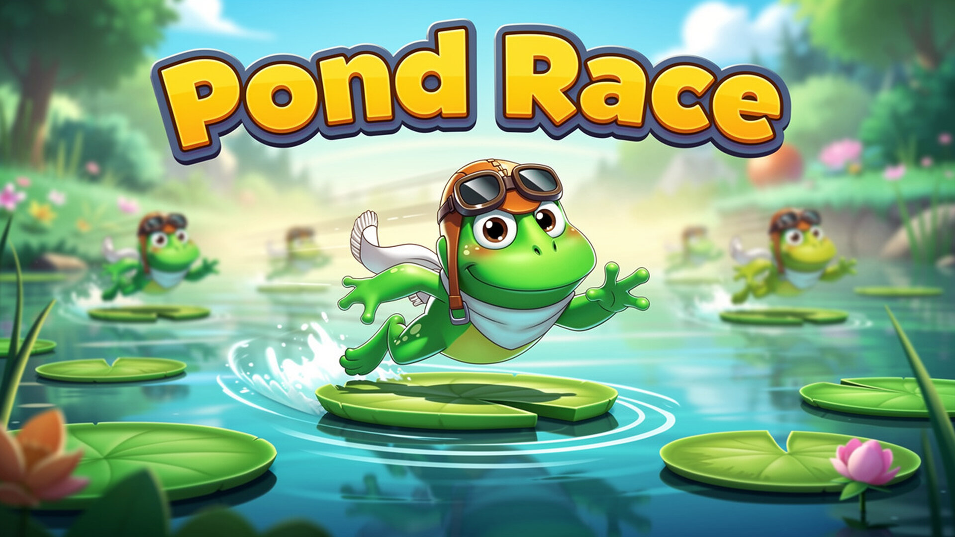 Pond Race - Arcade habilidad juego