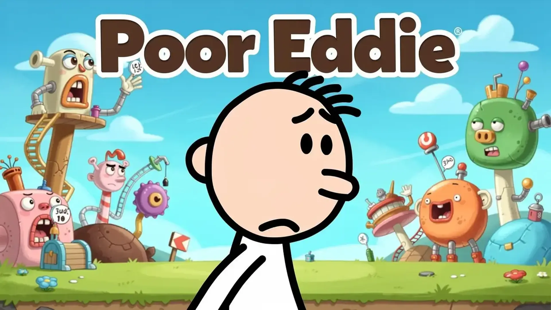 Poor Eddie - Puzzle Física y Ragdoll juego