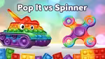 Pop It vs Spinner - Jugar en línea