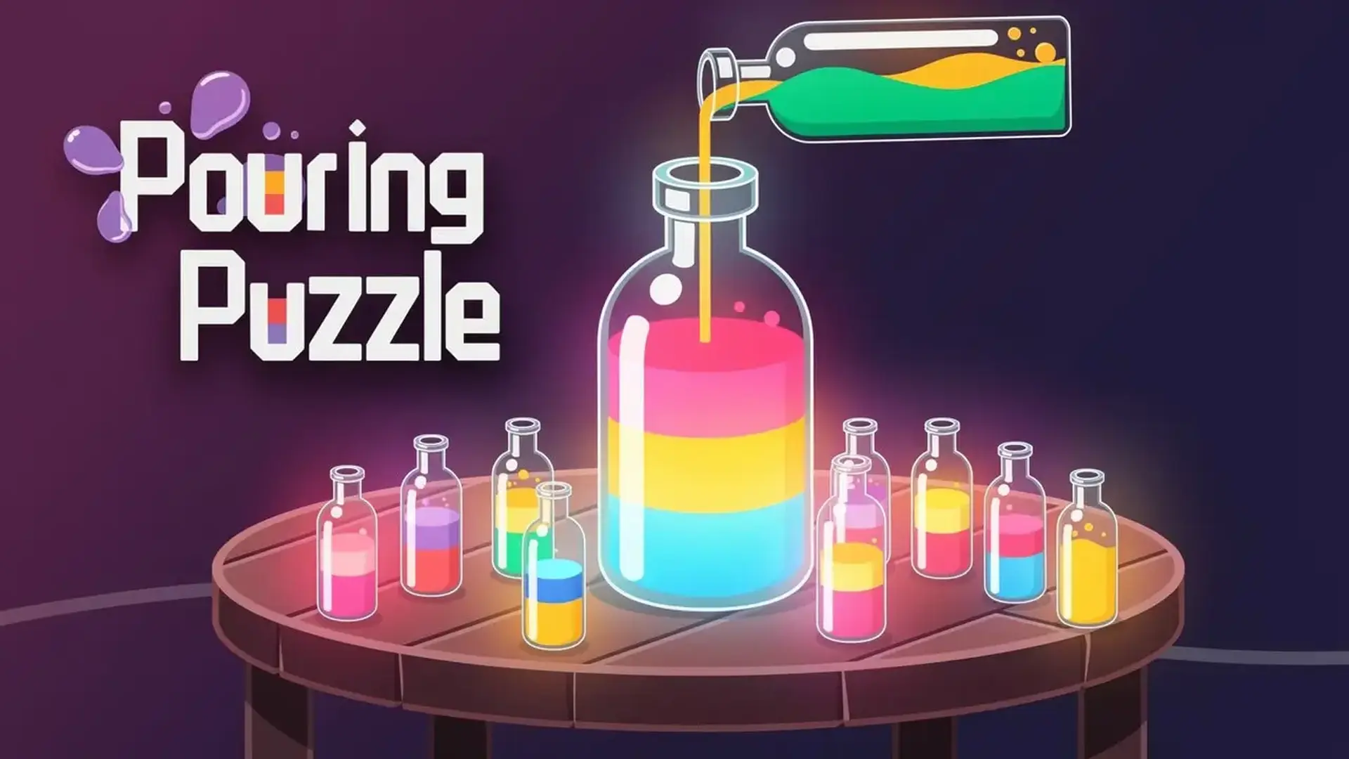Pouring Puzzle - Desafio Lógica jogo
