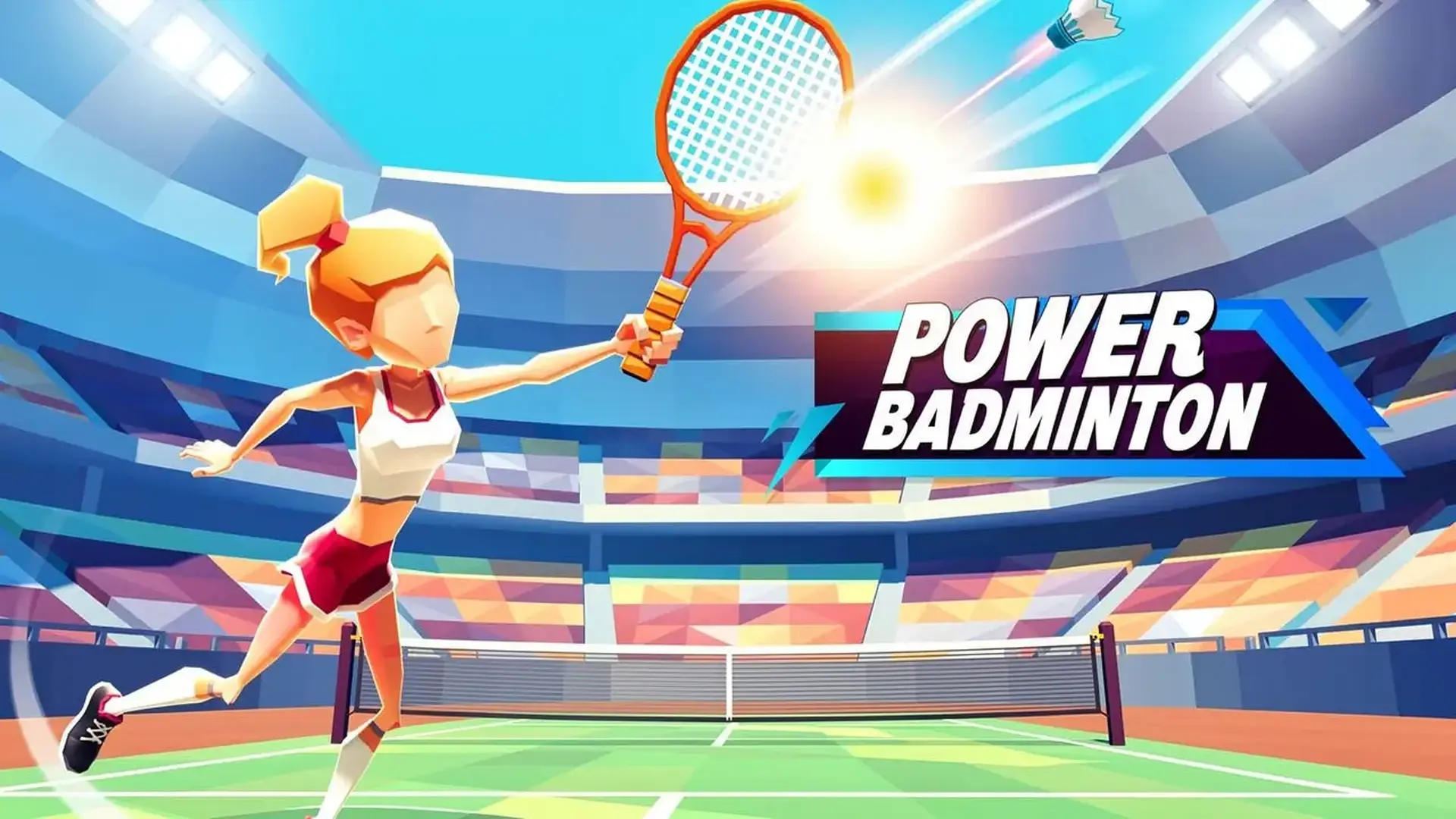 Power Badminton - لعبة تحدي تنس ريشة سريع