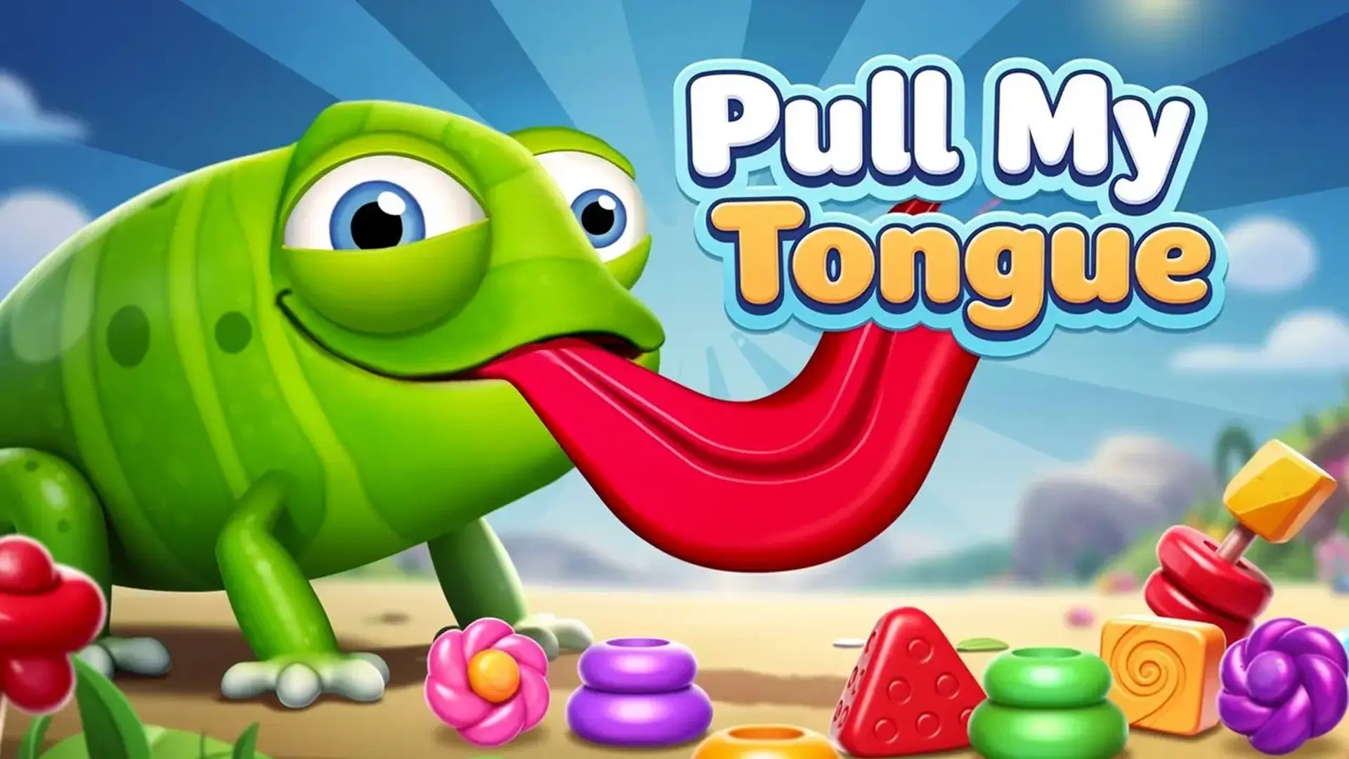 Pull My Tongue - Puzzle física juego