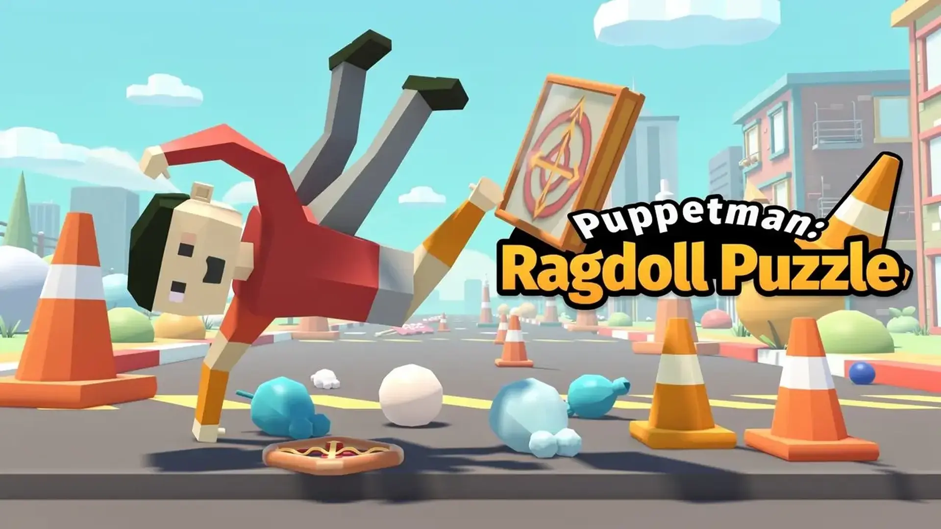 Puppetman: Ragdoll Puzzle - Puzzle física ragdoll juego