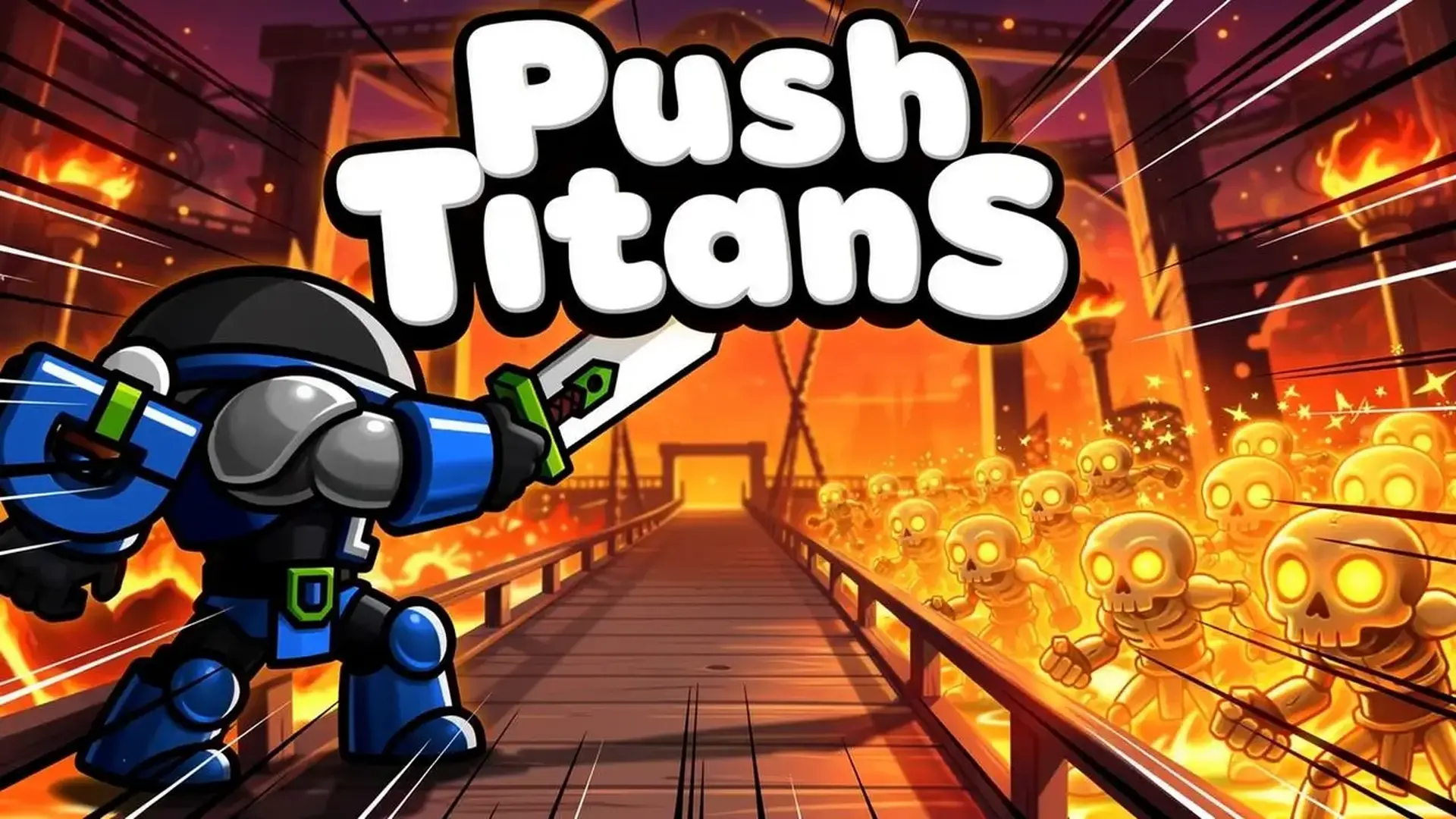 Push Titans - Estratégia Idle jogo