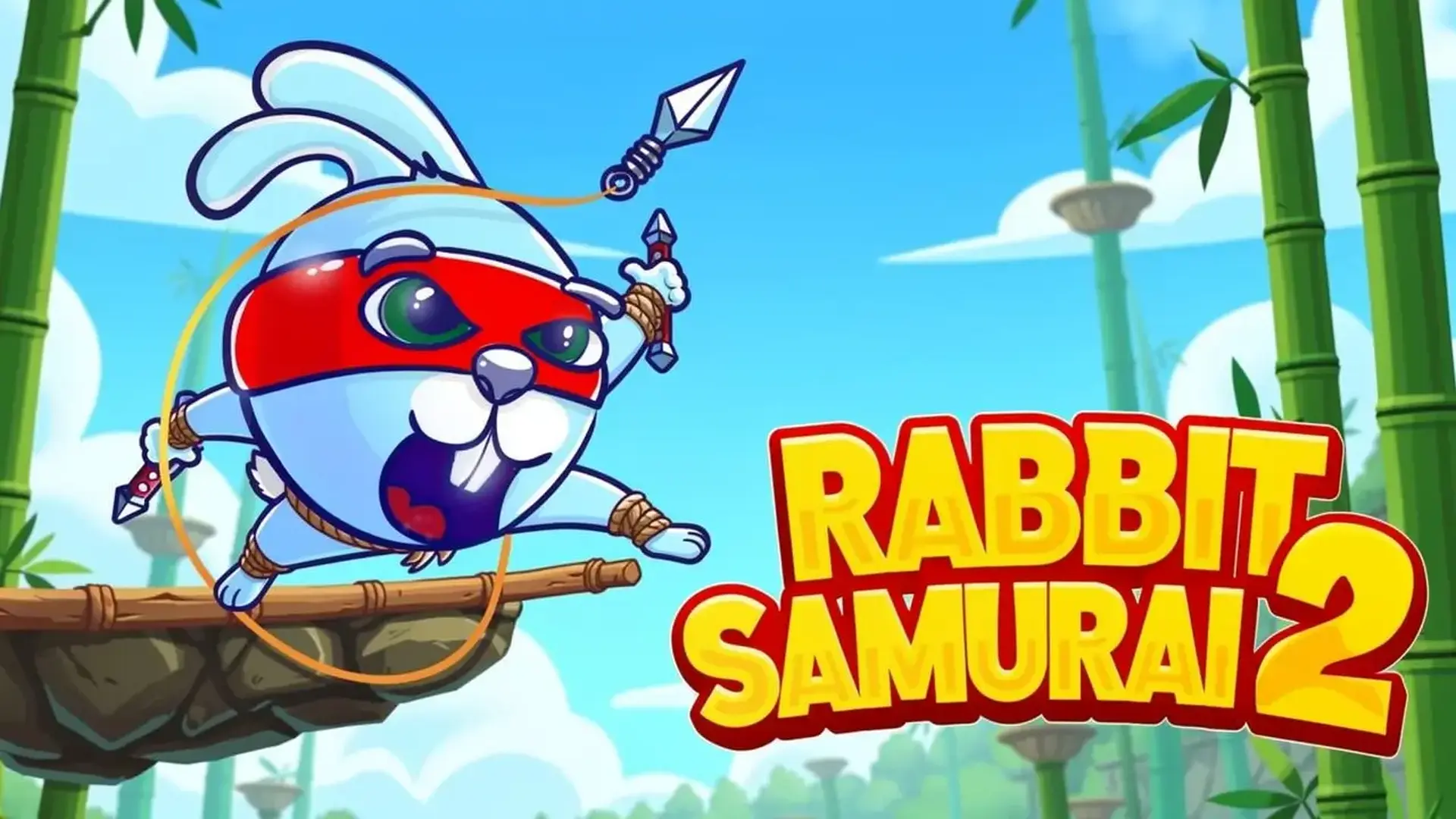 Rabbit Samurai 2 - لعبة ألغاز ومنصات فيزيائية
