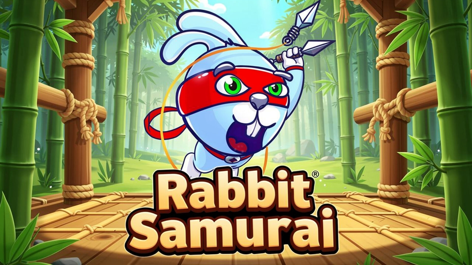 Rabbit Samurai - 极致物理钩爪动作闯关：巧妙融合策略卡牌玩法，挑战重重机关，解救你的武士恩师！ 游戏