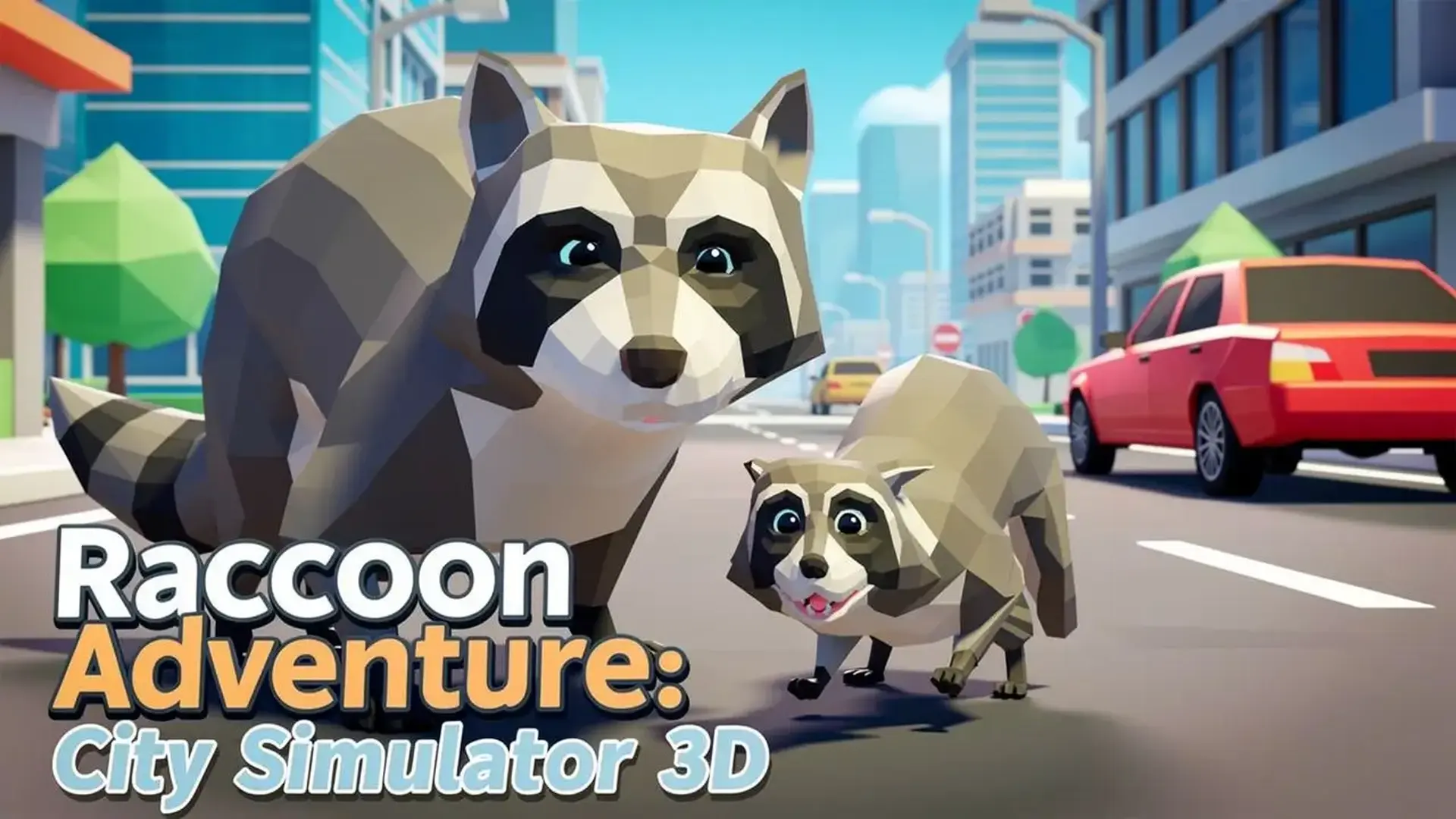 Raccoon Adventure: City Simulator 3D - Simulador Mapache 3D juego