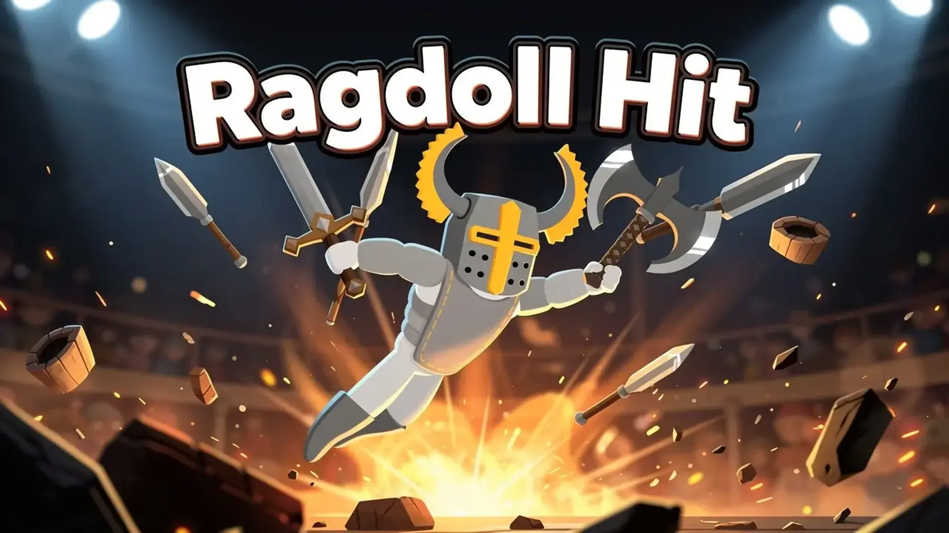 Ragdoll Hit - Lucha stickman con física juego