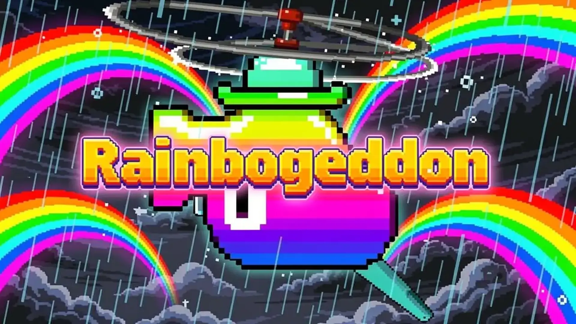 Rainbogeddon - 懐かしのドット絵レトロ迷路アクション！Nitromeの名作が全40ステージのボリュームで登場。協力プレイも対応！ ゲーム