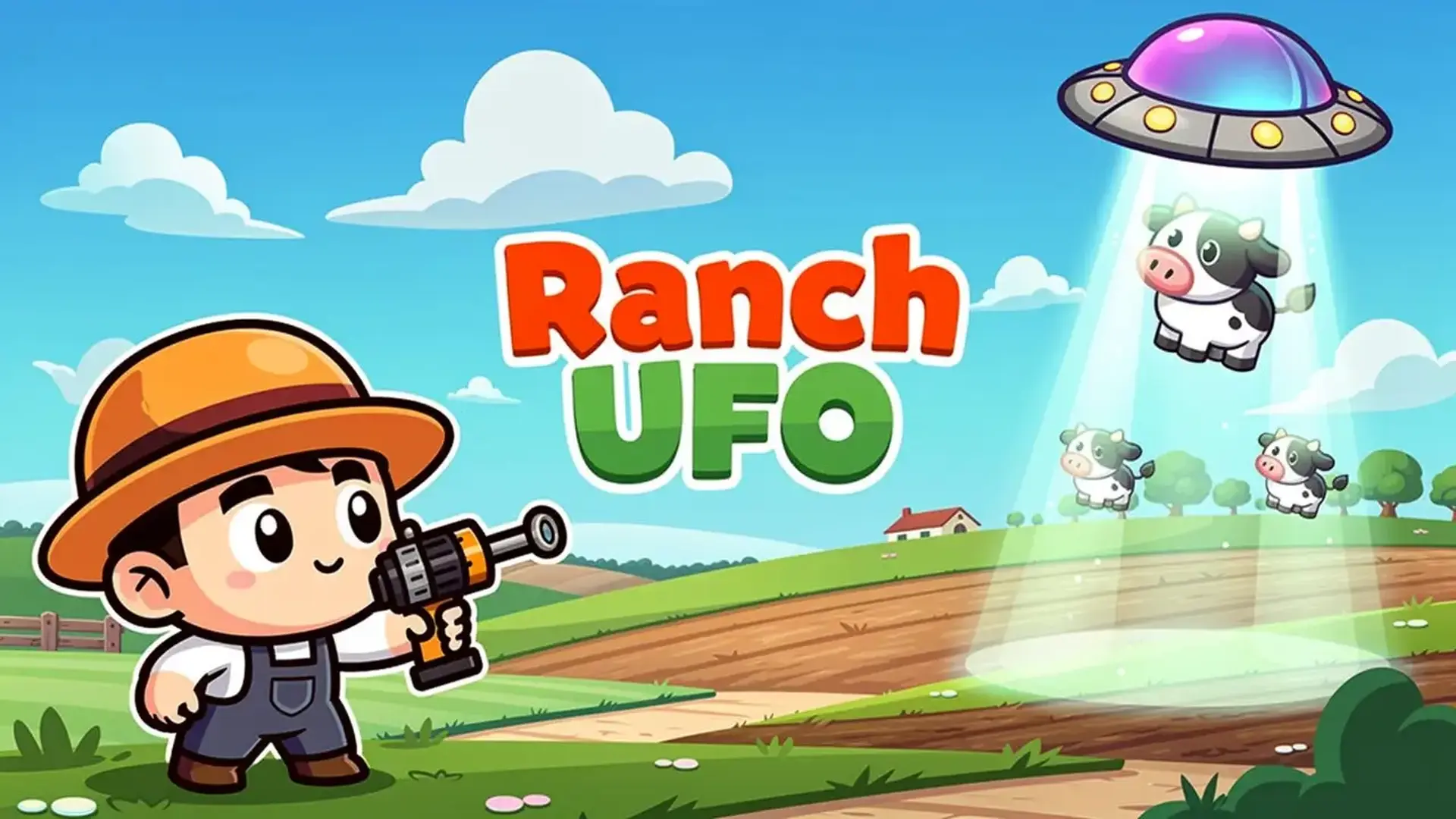 Ranch UFO - لعبة شوتر عالم مفتوح