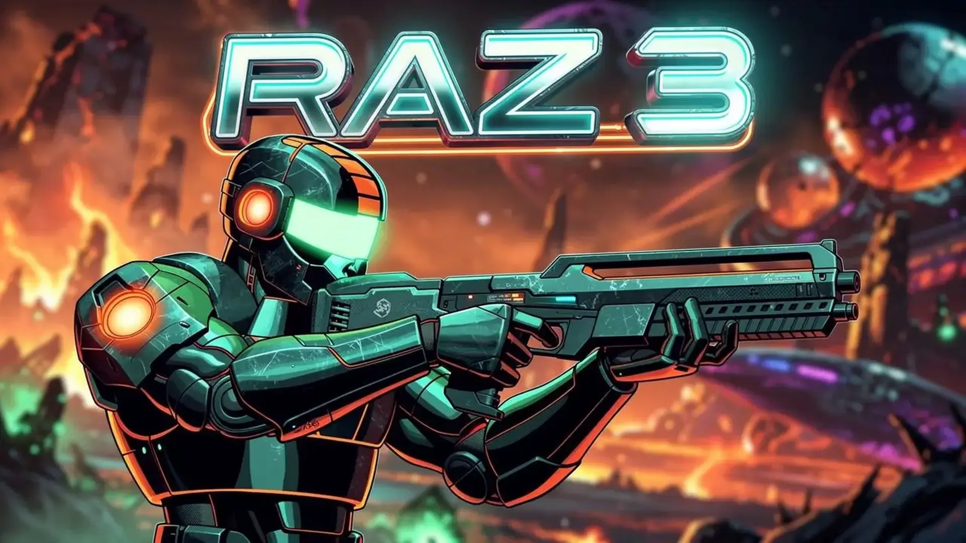 Raze 3 - لعبة إطلاق نار ملحمية