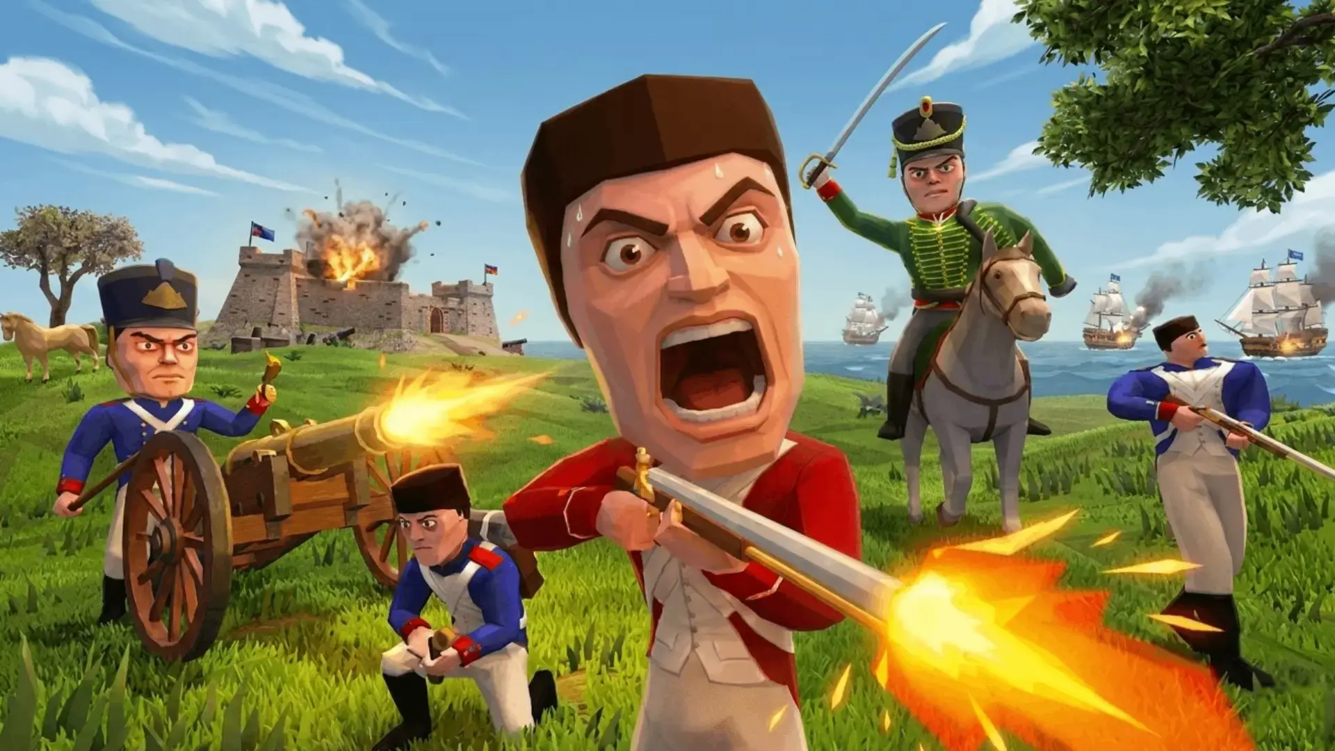 Redcoats.io - FPS Mosqueteros juego