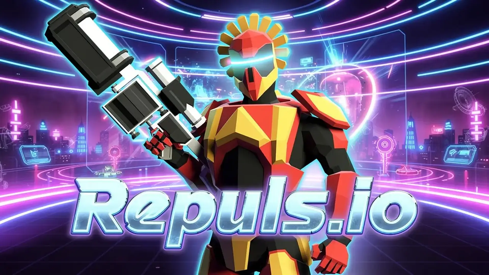 Repuls.io - Многопользовательский FPS игра