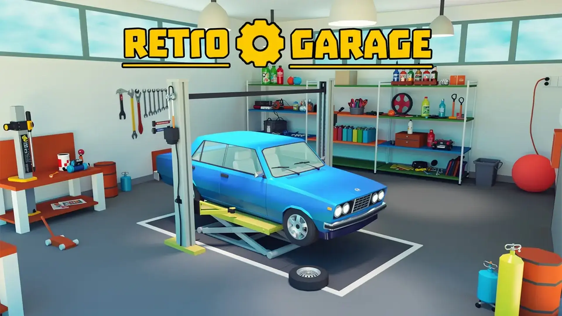 Retro Garage - Mecánica Coches Clásicos juego