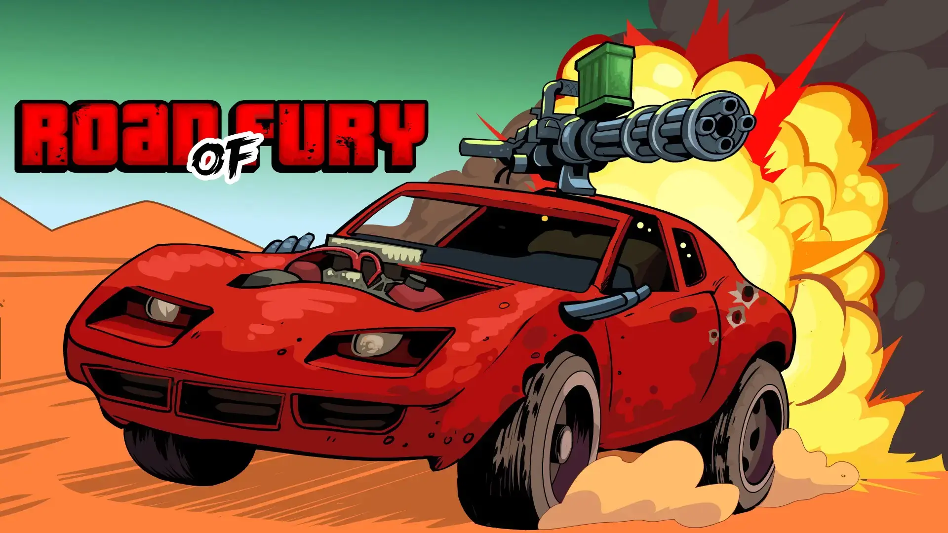 Road of Fury 4 - upgrade convoy post-apocalyptic vehicular game