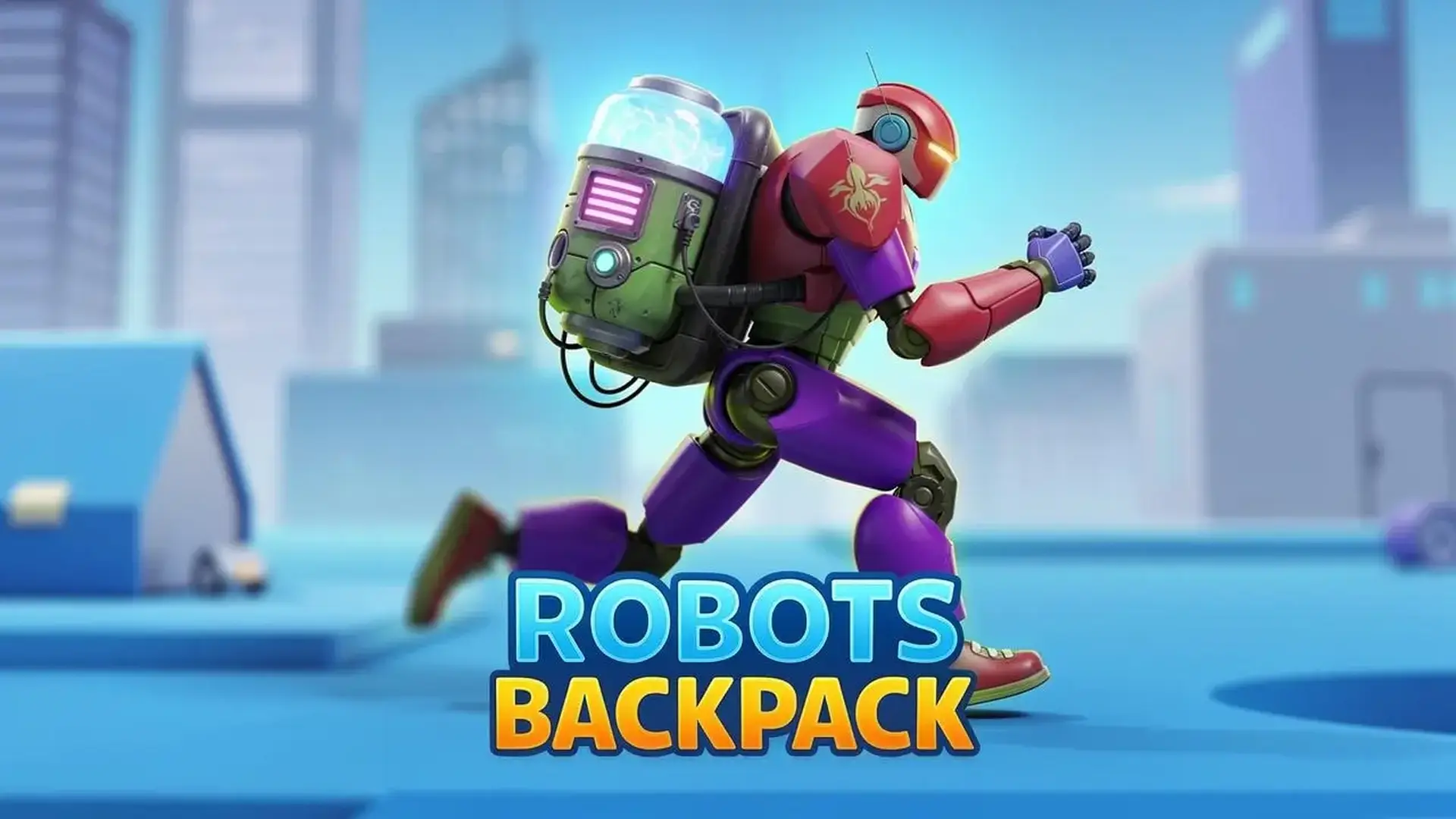 Robots Backpack - Estrategia Mechs Fusiona juego