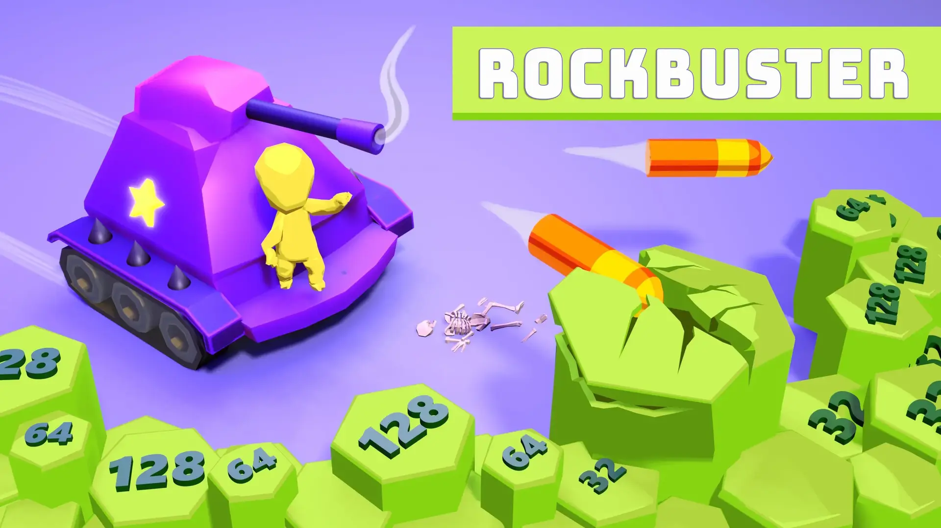 Rock Buster 3D - Intensiver Action-Puzzler Spiel