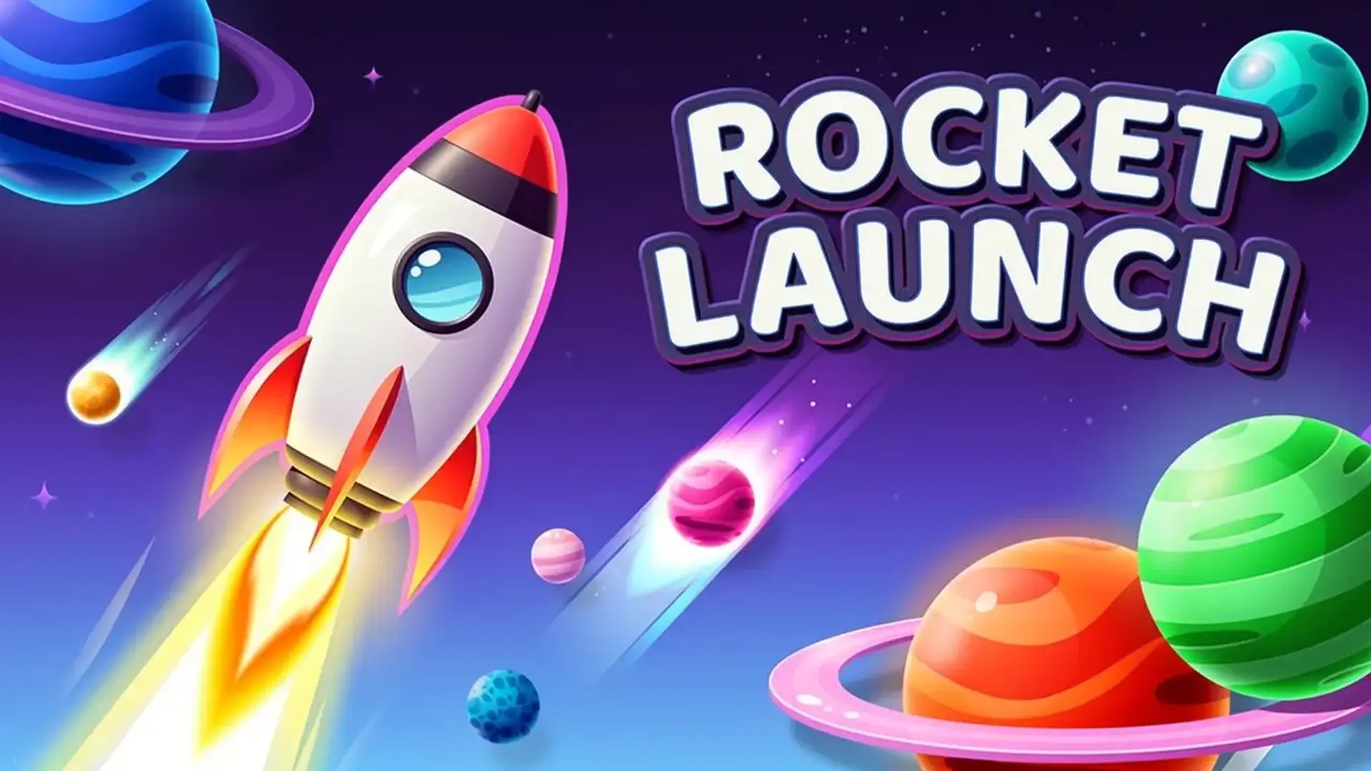 Rocket Launch - jeu de Clic Spatial