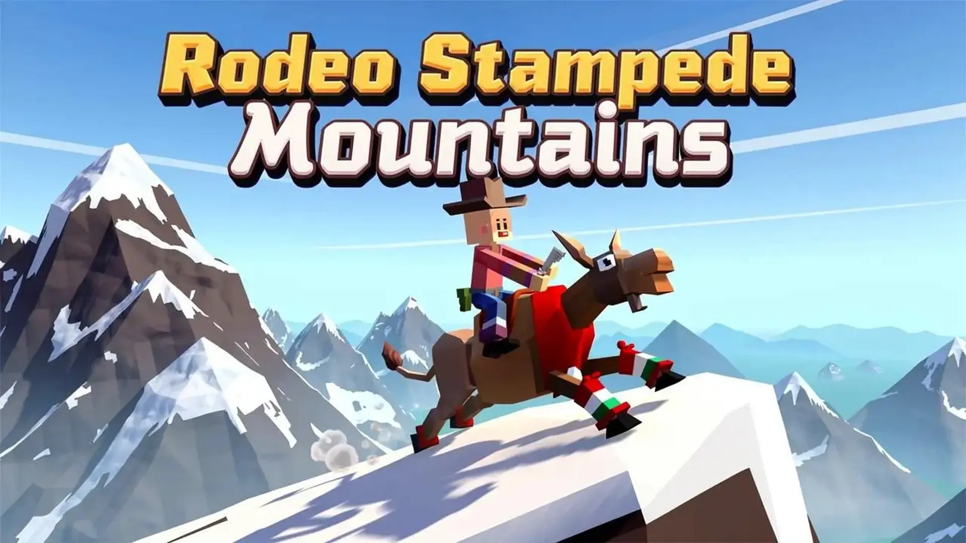 Rodeo Stampede Mountains - Runner animales juego