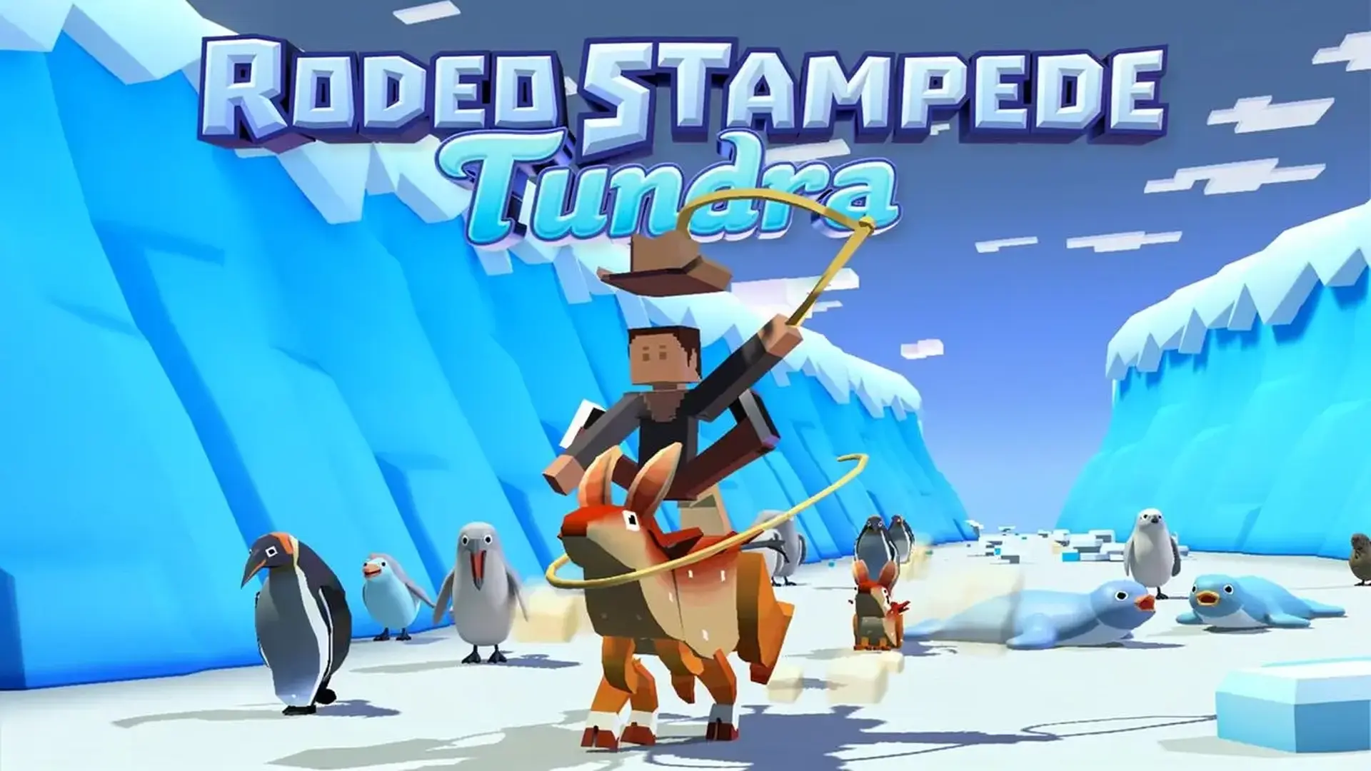 Rodeo Stampede Tundra - Runner animales juego